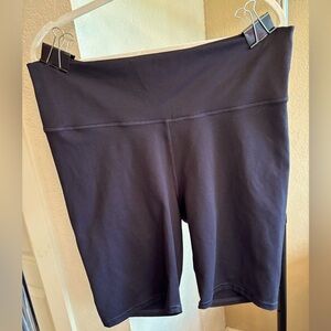 Plus Fabletics Powerhold Bike Shorts Black size 1X